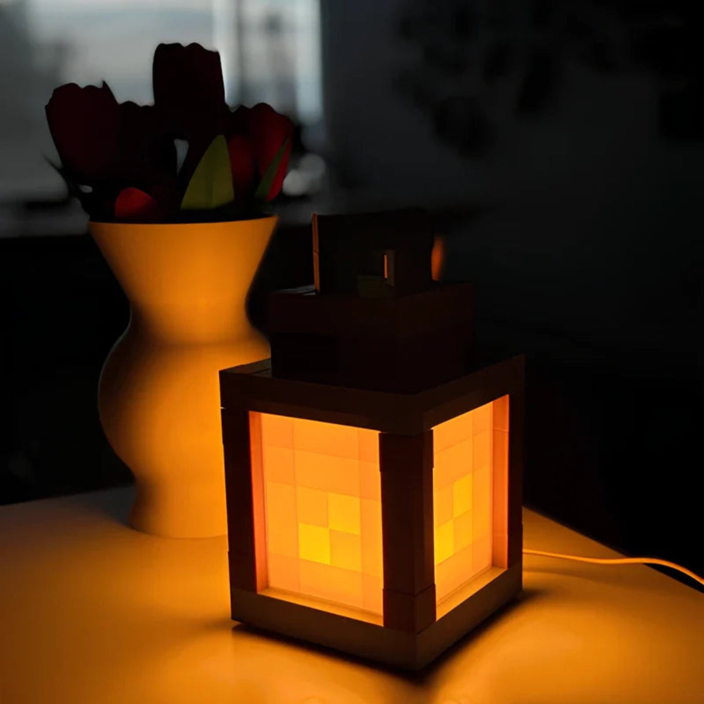 Lampa LED Minecraft
