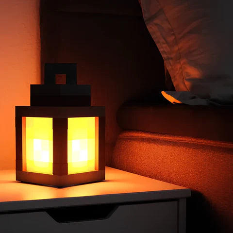 Lampa LED Minecraft